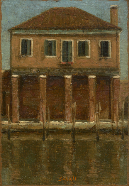 Casa su colonne in fondamenta
